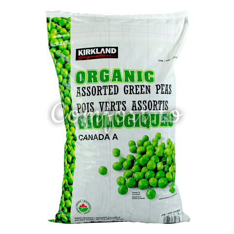 Kirkland Signature Frozen Organic Green Peas, 2.5 kg