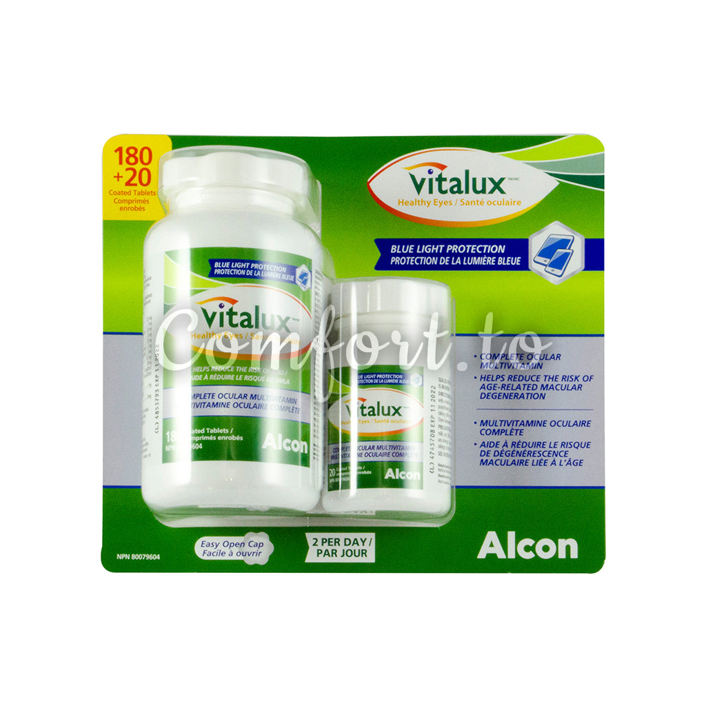 Vitalux Healthy Eyes Complete Ocular Multivitamin, 200 tablets
