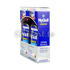 NyQuil Complete Cold and Flu Liquid , 2 x 354 mL