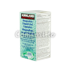Kirkland Signature Ibuprofen Liquid Gel, 250 capsules