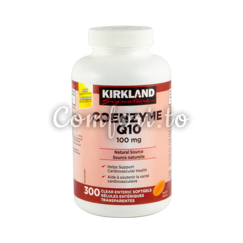 Kirkland Signature Coenzyme Q10 100 mg, 300 softgelts