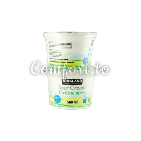 Kirkland Sour Cream 18%, 2 x 500 mL
