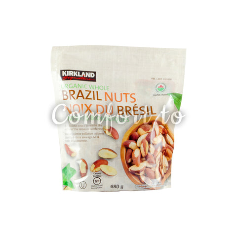 Kirkland Organic Whole Brazil Nuts, 680 g