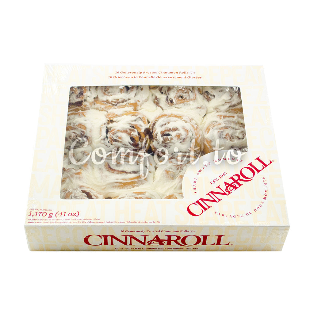 Cinnaroll Generously Frosted Cinnamon Rolls, 16 x 73 g