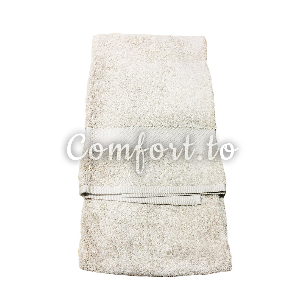 Serenity Taupe 100% Cotton Bath Towel 35" x 70", 1 unit