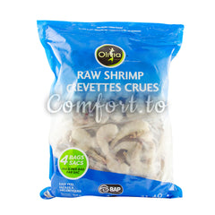 Olivia Raw Shrimp 31-40, 4 x 454 g