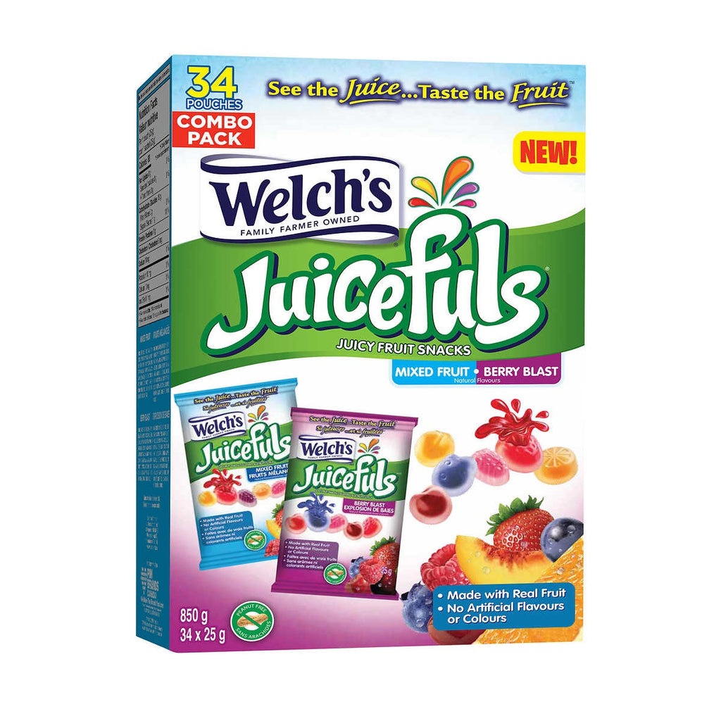 Welch's Juicefuls, 34 x 25 g