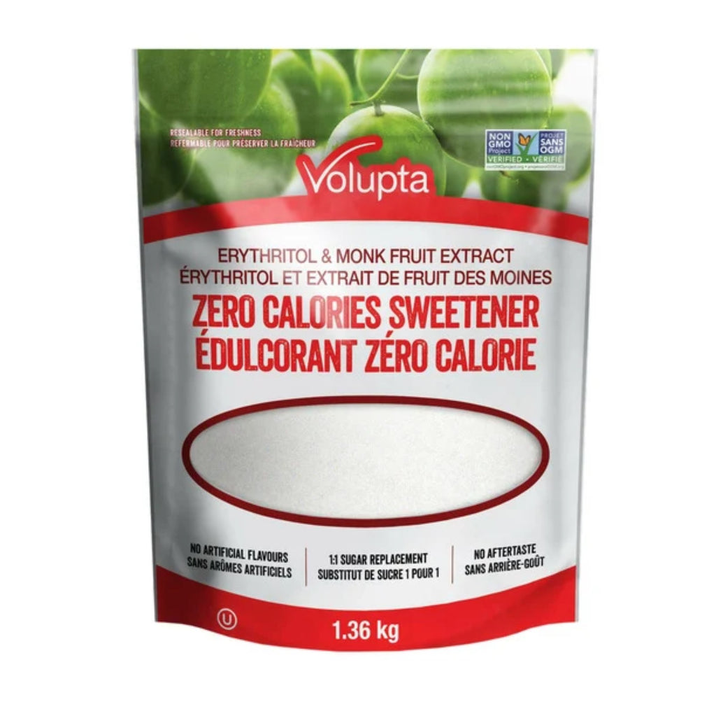 Volupta Erythritol & Monk Fruit Zero Calorie Sweetener, 1.4 kg