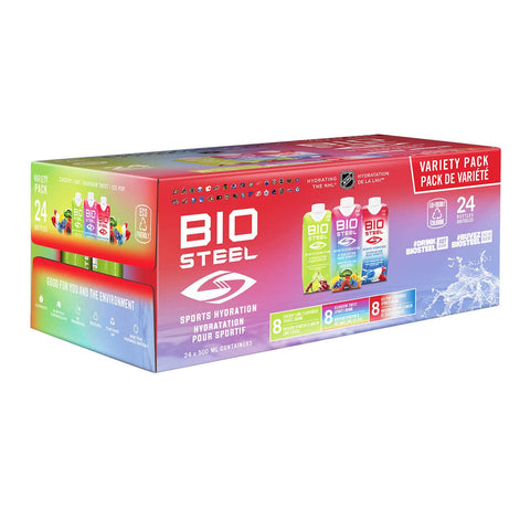 BioSteel - Sport Drink - Variety Pack, 24 x 500 mL