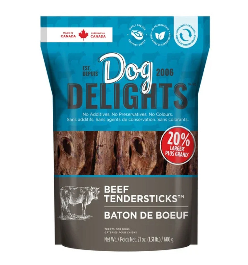 Dog Delights Beef Tendersticks Dog Treats, 600 g