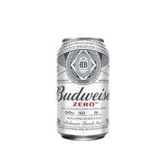Budweiser Zero Cans, 24 x 355 ml