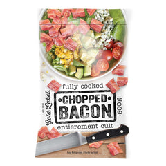 Fully Cooked Chopped Bacon, 500 g