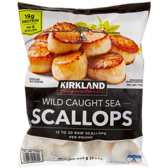Kirkland Wild Scallops 15/20, 680 g