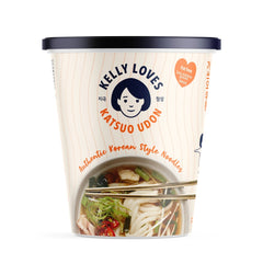 Kelly Loves Katsuo Udon Cups, 6 x 186 g