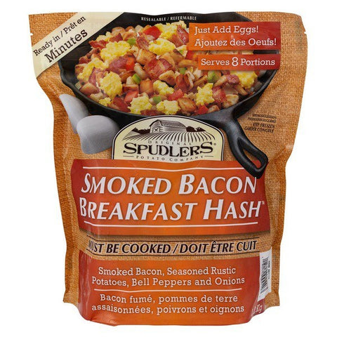 Frozen Spudlers Smoked Bacon Breakfast Hash, 1.5 kg
