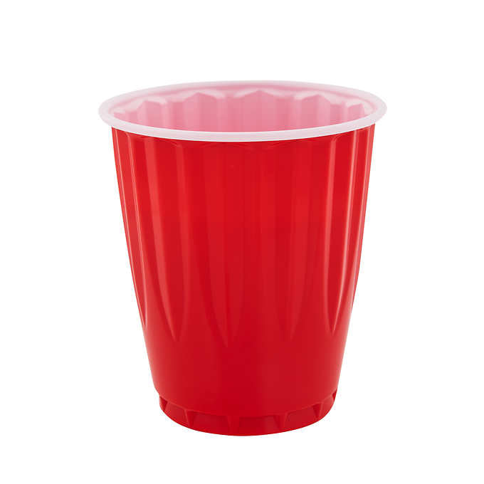 Kirkland Signature The Big Red Cup 18 oz Heavyweight Plastic Cold Cups, 240 units