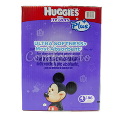 $11 OFF - Huggies Little Movers 4 Diapers, 174 diapers