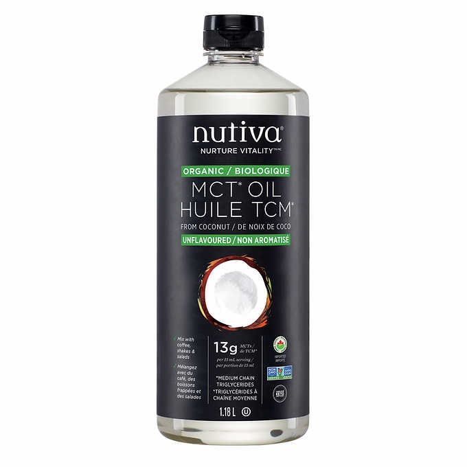 Nutiva Certified Organic MCT Oil, 1.2 L