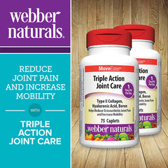 webber naturals Triple Action Joint Care, 75 caplets