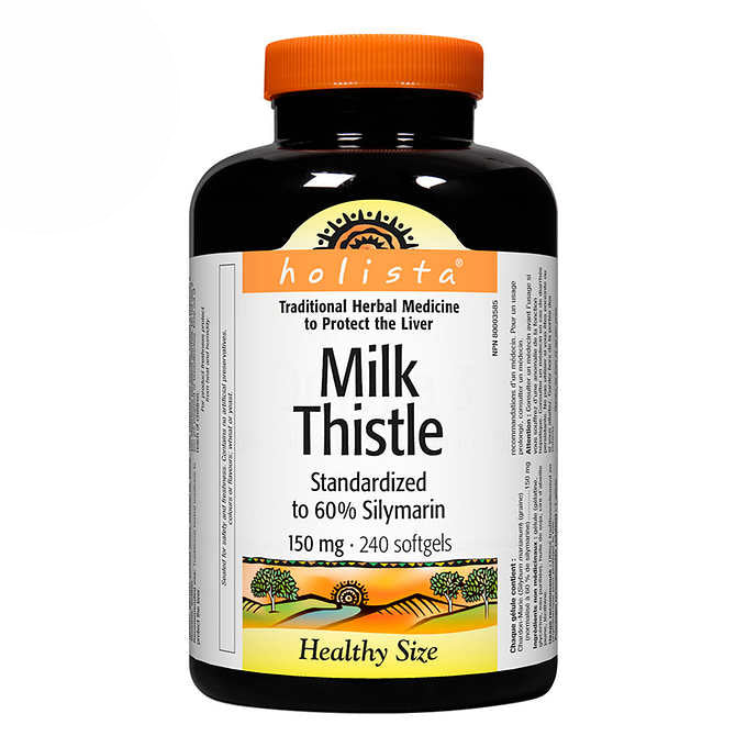 Holista Milk Thistle 150 mg, 240 caplets