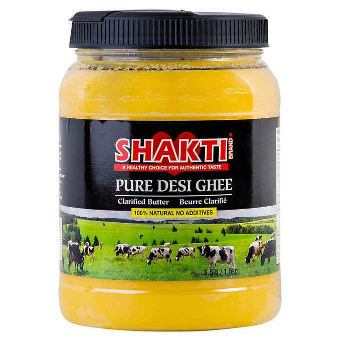 Shakti Brand Pure Desi Ghee Clarified Butter , 1.6 kg