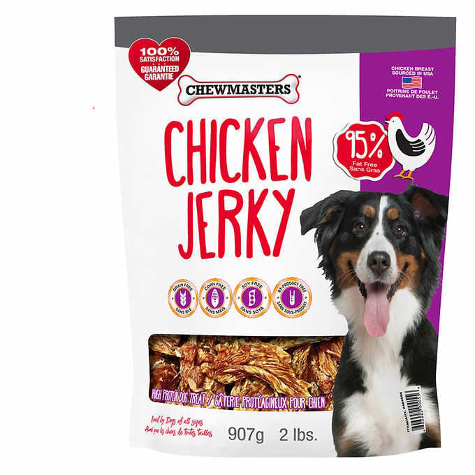 Chewmasters Chicken Jerky, 907 g