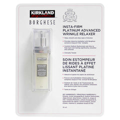 Kirkland Signature Borghese Insta-Firm Platinum Facial Wrinkle Relaxer, 30 mL