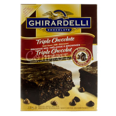 Ghirardelli Triple Chocolate Brownie Mix, 2.3 kg