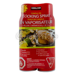 Kirkland Canola Oil Cooking Spray, 2 x 482 g