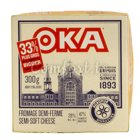Agropur Signature Oka Semi-Soft Cheese, 2 x 225 g