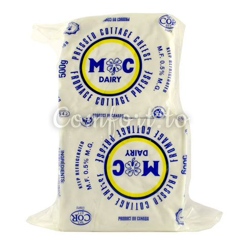 M C Dairy Pressed Cottage Cheese, 2 x 0.5 kg