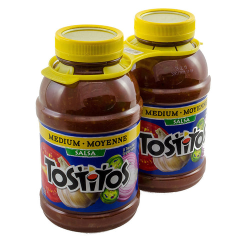 Tostitos Salsa Medium, 2 x 1.2 L