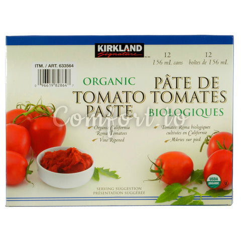 Kirkland Organic Tomato Paste, 12 x 156 mL