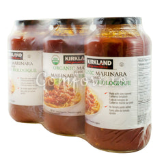 Kirkland Organic Marinara Sauce, 3 x 0.9 L