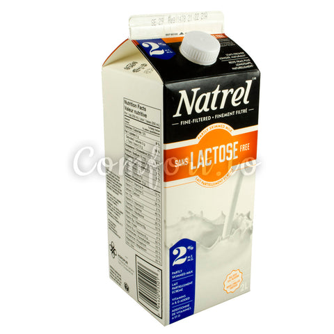 Natrel Lactose Free Partly Skimmed Milk 2%, 2 L