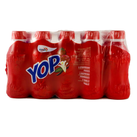 $2.5 OFF - Yoplait Yop Drinkable Yogourt 2%, 15 x 200 mL