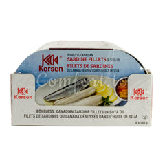 Kersen Boneless Sardine Fillets, 8 x 200 g