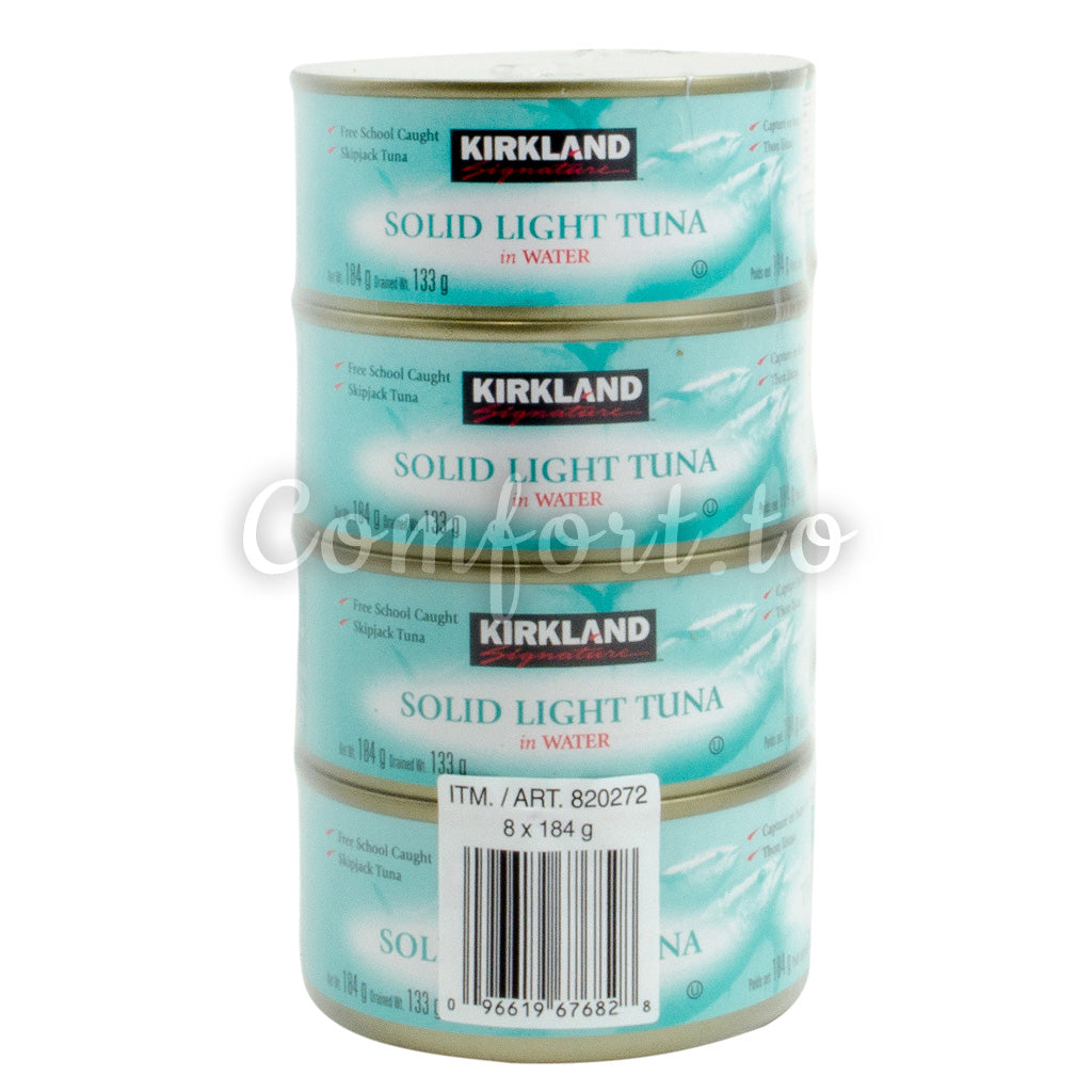 Kirkland Solid Light Tuna in Water, 8 x 184 g