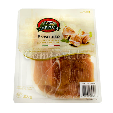 Cappola Dry Cured Prosciutto, 300 g