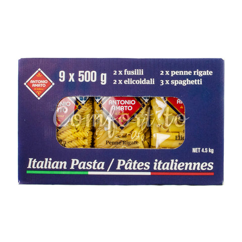 $3 OFF - Italian Pasta Variety Pack, 9 x 500 g