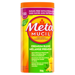 $10 OFF - Metamucil Premium Blend Sugar Free with Stevia - Natural Orange Flavor, 2 pack