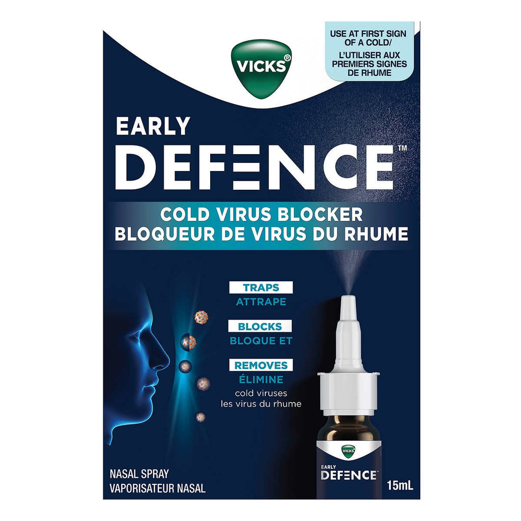 Vicks Early Defence Nasal Spray, 2 x 15 mL