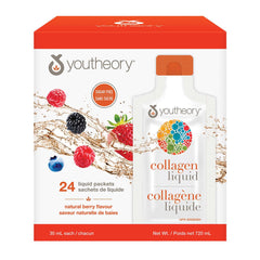 Youtheory Collagen Liquid, 24 packets