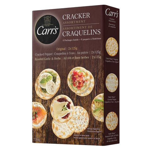 Carr's Cracker Assortment, 750 g