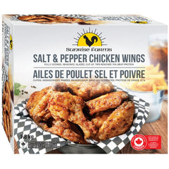 Sunrise Frozen Salt & Pepper Wings, 1.8 kg