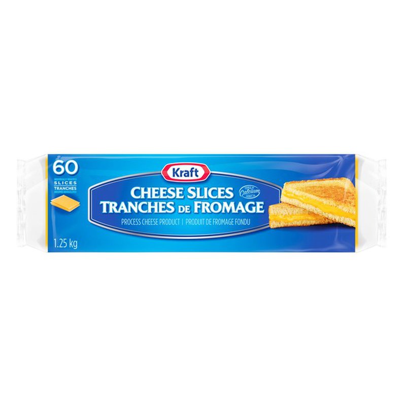 Kraft Cheese Slices, 1.3 kg