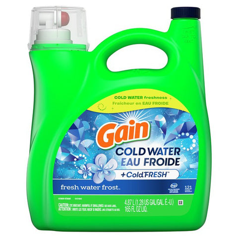 Gain Cold Water Liquid Detergent, 121 wash loads