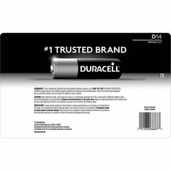 Duracell D Alkaline Batteries, 14 units
