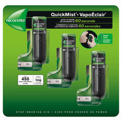 Nicorette QuickMist Fresh Mint 150 sprays, 3 unit
