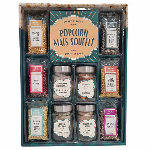 Popcorn Sampler Set, 1 set